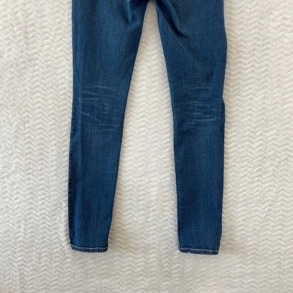AG Adriano Goldschmied The Legging Ankle Super Skinny Distressed Jeans Sz 25R - Picture 6 of 14